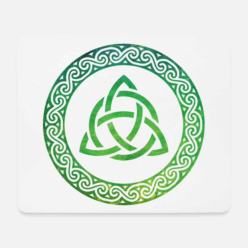 Celtic Knot - Mousepad (Querformat) - Weiß