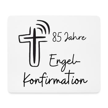 Engel Konfirmation 85 Jahre Jubelkonfirmation - Mousepad (Querformat) - Weiß - Vorne