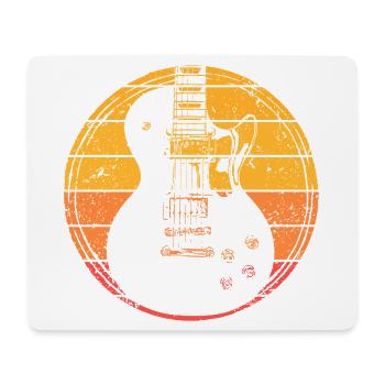 Electric Guitar - Tapis de souris (format paysage) - blanc - Devant