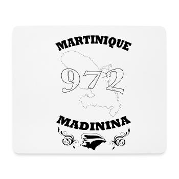 Martinique - Tapis de souris (format paysage) - blanc - Devant