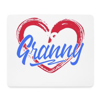 Beste Oma Großmutter Großmama Gratuliere Statement - Mousepad (Querformat) - Weiß - Vorne