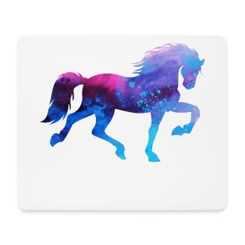 Cool Islandpferde Pferdeliebe Pferde Galopp - Mousepad (Querformat) - Weiß - Vorne