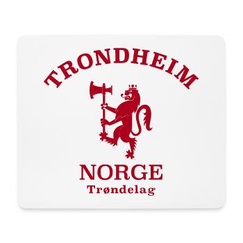 TRONDHEIM Norwegen Norway Norge - Mouse Pad (horizontal) - white - Front