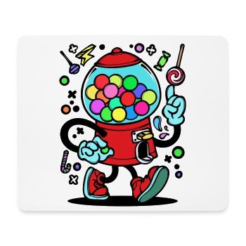 Bonbons Chocolat Délicieux Snacking Dent Sucrée - Tapis de souris (format paysage) - blanc - Devant