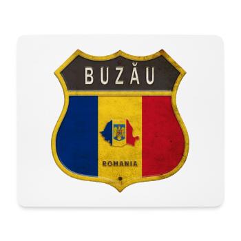 Armoiries de Buzău Roumanie - Tapis de souris (format paysage) - blanc - Devant