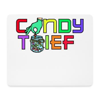 Süß Bonbon Süßigkeiten Nachspeise Statement - Mousepad (Querformat) - Weiß - Vorne