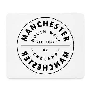 Manchester Circular Cancel Northwest England - Mouse Pad (horizontal) - white - Front