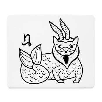 Astronomy Horoscope Superstition Zodiac Sign - Mouse Pad (horizontal) - white - Front