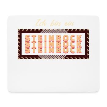 Cool Horoskop Statement Steinbock Aberglaube - Mousepad (Querformat) - Weiß - Vorne