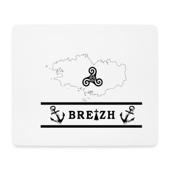 Bretagne - Mousepad (Querformat) - Weiß - Vorne