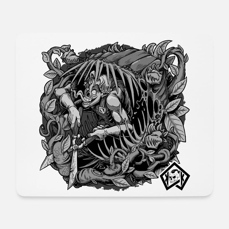 Gardener, gardener, landscape gardener, botanist - Mouse Pad (horizontal) - white