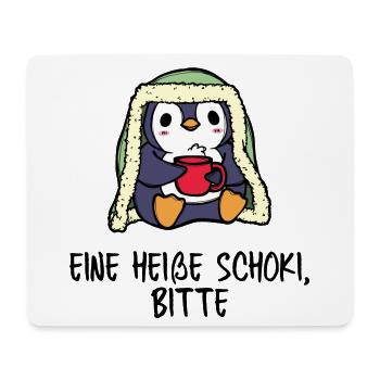 Kälte Pinguin Statement Antarktis Vogel Tier - Mousepad (Querformat) - Weiß - Vorne