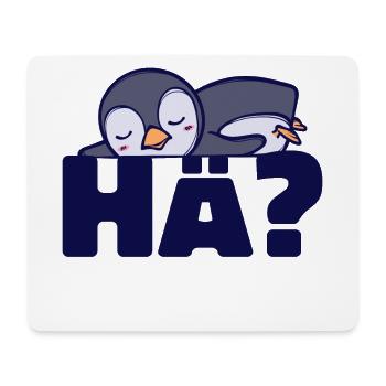 Süß Pinguin Spruch Vogel Tier Arktis Kalt - Mousepad (Querformat) - Weiß - Vorne