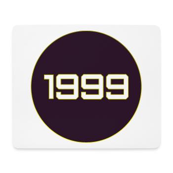 1999 Retro - Mousepad (Querformat) - Weiß - Vorne