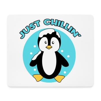 Arktis Tier Schnee Kalt Pinguin Seevogel Eis Vogel - Mousepad (Querformat) - Weiß - Vorne
