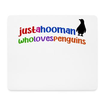 Penguin Cool Statement Animal South Pole Bird - Mouse Pad (horizontal) - white - Front