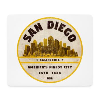 San Diego - Mouse Pad (horizontal) - white - Front