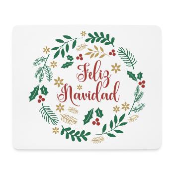 Playera Feliz Navidad Camiseta Frohe Weihnachten - Mousepad (Querformat) - Weiß - Vorne