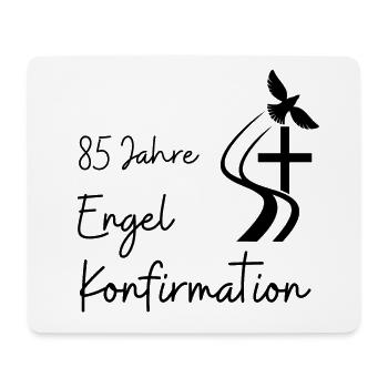 Engel Konfirmation 85 Jahre Jubelkonfirmation - Mousepad (Querformat) - Weiß - Vorne