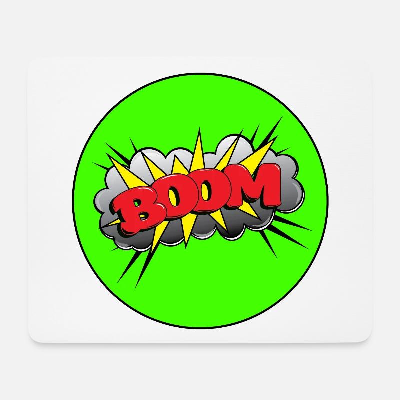 Boom - Mouse Pad (horizontal) - white