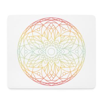 Mandala - Mouse Pad (horizontal) - white - Front