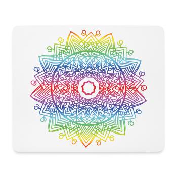 Mandala - Mouse Pad (horizontal) - white - Front