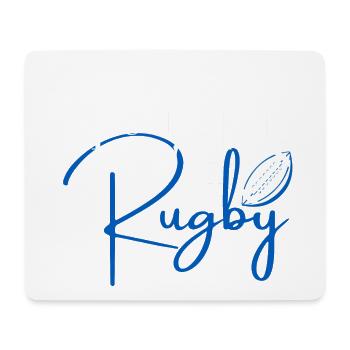 J peux pas j ai rugby - Tapis de souris (format paysage) - blanc - Devant