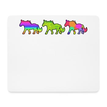 Gallop horse lover horses horse love Icelandic horses - Mouse Pad (horizontal) - white - Front