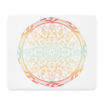 Mandala - Mouse Pad (horizontal) - white - Front