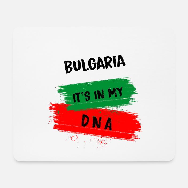 Bulgarien ist in meiner DNA - Mousepad (Querformat) - Weiß
