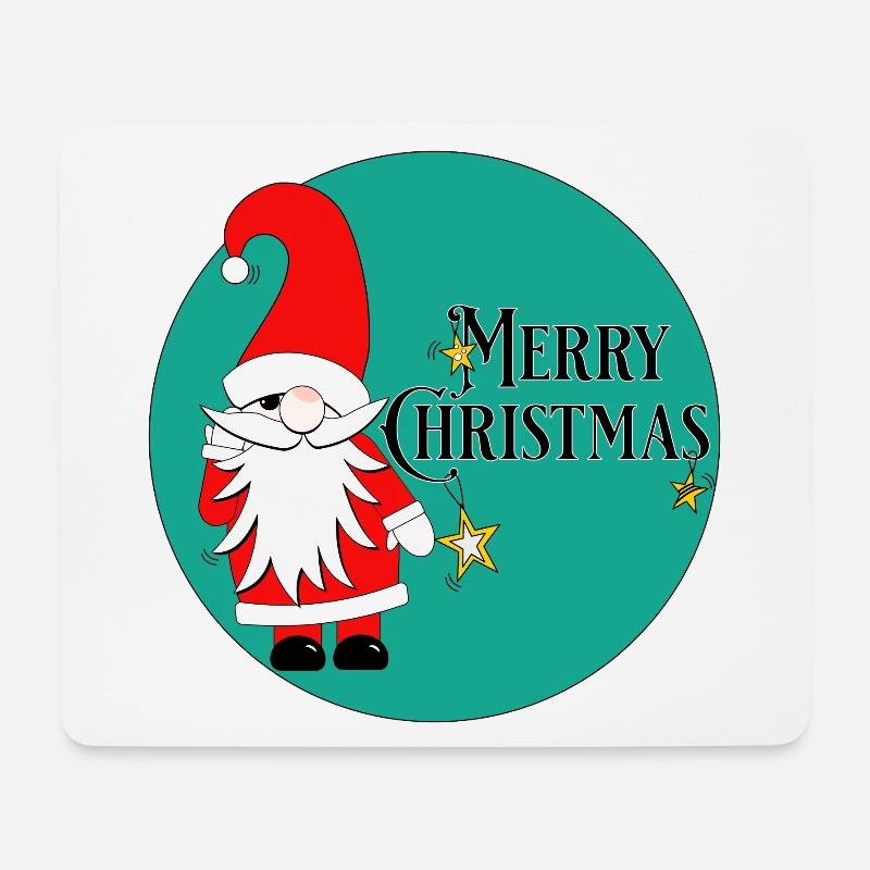 Merry Christmas - Mousepad (Querformat) - Weiß