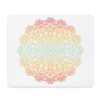 Mandala - Mouse Pad (horizontal) - white - Front
