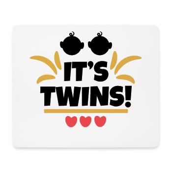 Heart Family Pregnant Pregnancy Statement - Mouse Pad (horizontal) - white - Front