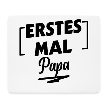 Papa Eltern Sattement Schwangerschaft Schwanger - Mousepad (Querformat) - Weiß - Vorne