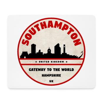 Écusson de la Porte d’entrée de Southampton - Tapis de souris (format paysage) - blanc - Devant
