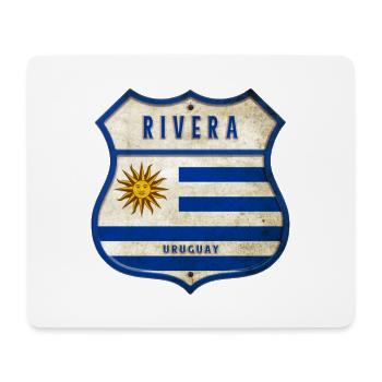 Rivera Uruguay Vintage Design - Mouse Pad (horizontal) - white - Front