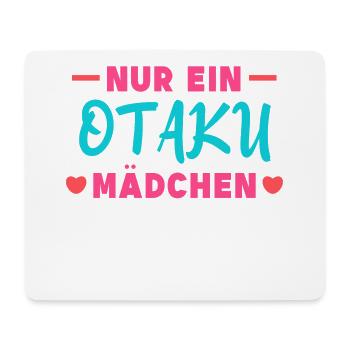 Anime Statement Otaku Herz Japan Popkultur Manga - Mousepad (Querformat) - Weiß - Vorne