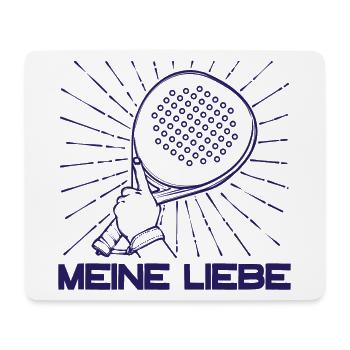 Padelspiel Racket Padel Sportart Spieler Statement - Mousepad (Querformat) - Weiß - Vorne