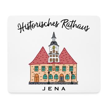 Iéna, Hôtel de Ville historique,Thuringe - Tapis de souris (format paysage) - blanc - Devant