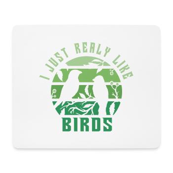 Vogel Design - Mouse Pad (horizontal) - white - Front