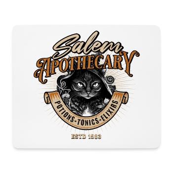 Zauberkatze Salem Apotheker - Mousepad (Querformat) - Weiß - Vorne
