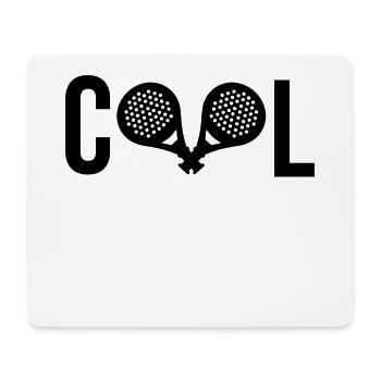 Cooler Spruch Padel Spieler Sportart Schläger - Mousepad (Querformat) - Weiß - Vorne