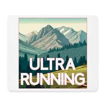 Ultra Laufen - Mousepad (Querformat) - Weiß - Vorne