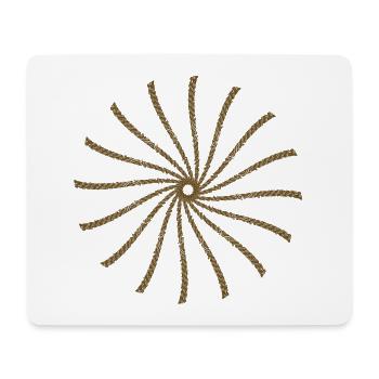 Bar encerclé par le soleil - Tapis de souris (format paysage) - blanc - Devant
