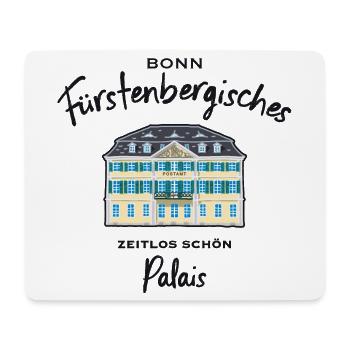 Bonn, Fürstenbergisches Palais, Postamt - Mousepad (Querformat) - Weiß - Vorne
