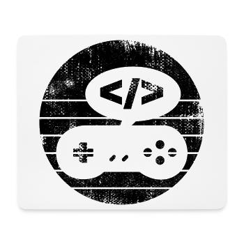 Video Game Programmer - Mouse Pad (horizontal) - white - Front