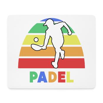 Padelspiel Padel-Tennis Spieler Spruch Training - Mousepad (Querformat) - Weiß - Vorne