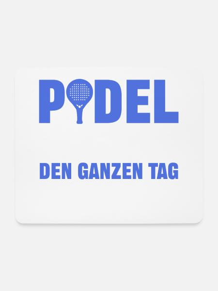 Spieler Padel Tennis Statement Spieler Training - Mousepad (Querformat) - Weiß