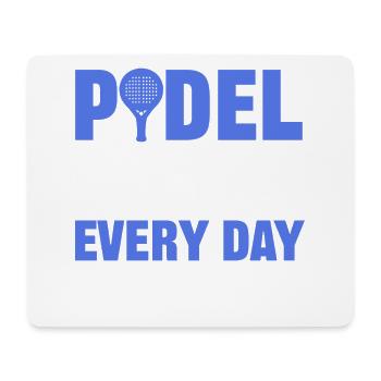 Padel Sport Tennis Player Statement Raquette - Tapis de souris (format paysage) - blanc - Devant