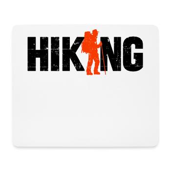 Via ferrata saying hiking mountain peaks climbing - Mouse Pad (horizontal) - white - Front